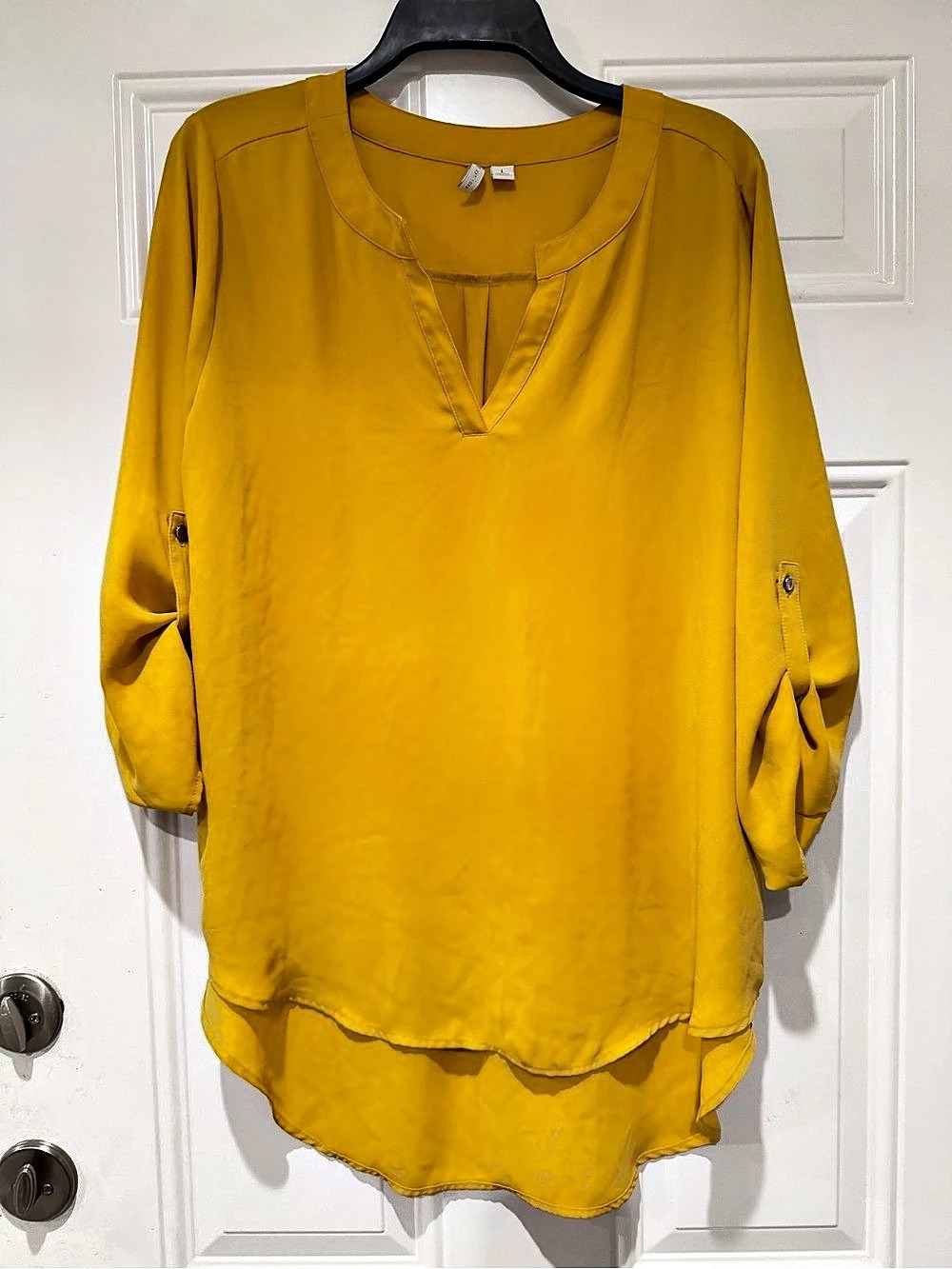 CATO Yellow Tunic Size Medium